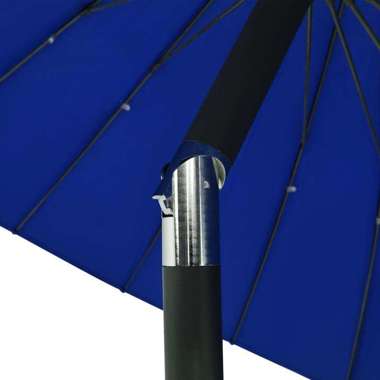   Parasol ogrodowy na słupku aluminiowym, 270 cm, lazurowy