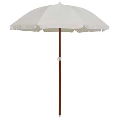   Parasol na stalowym słupku, 180 cm, piaskowy