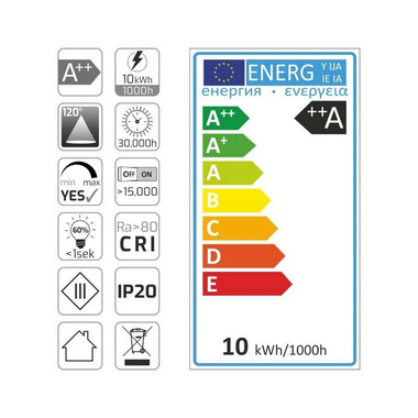 Lustro owalne złote LED 55x120 Piaskowane