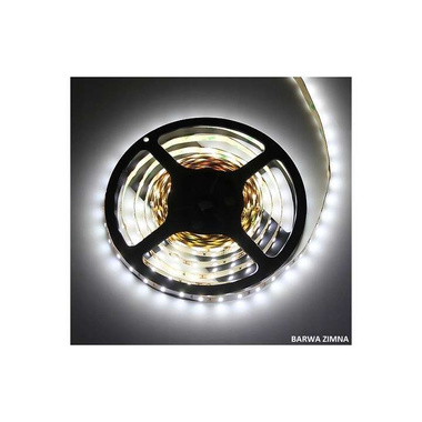 Lustro owalne złote LED 55x120 Piaskowane