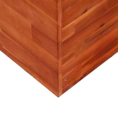   Podniesiona donica z drewna akacjowego, 200 x 100 x 50 cm