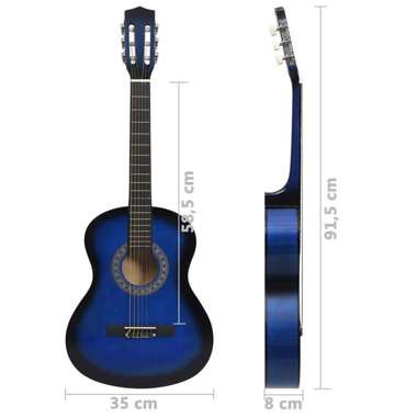   Gitara klasyczna dla początkujących i dzieci, 3/4, 36"