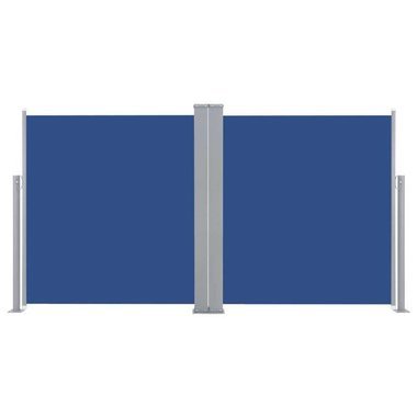   Zwijana markiza boczna, 170 x 600 cm, niebieska
