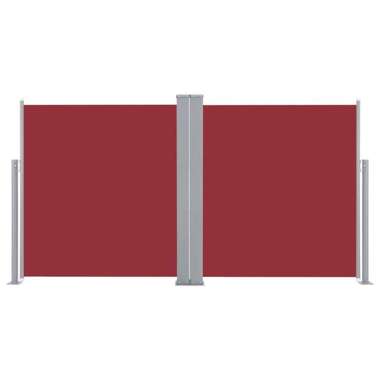   Zwijana markiza boczna, 170 x 600 cm, czerwona