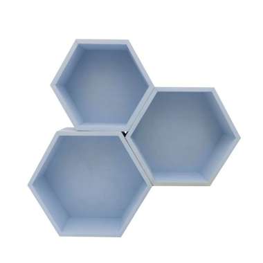 Pólki hexagon 3w1 CHMURKA NA NIEBIE z pleckami