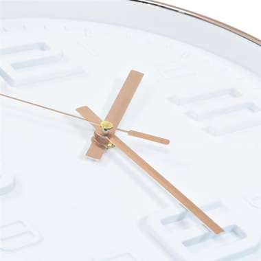   Zegar ścienny w kolorze miedzi, 30 cm