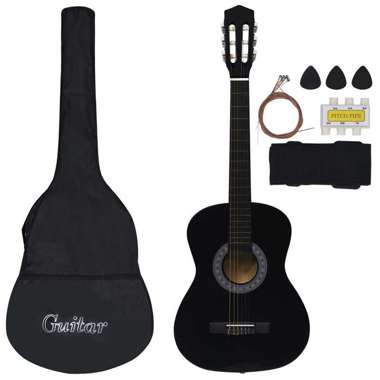   8-cz. zestaw do nauki gry na gitarze klasycznej, 3/4 (36")