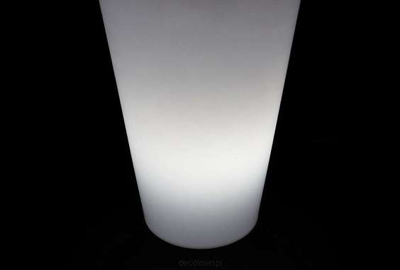 Donica podświetlana Della 75 cm | światło zimne
