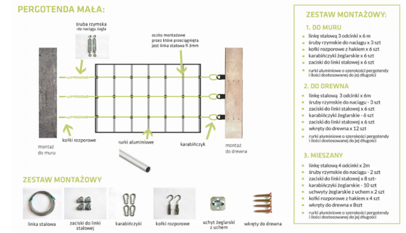 Roleta pozioma rzymska 3 x 4m BIAŁA