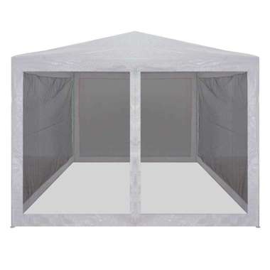   Namiot imprezowy z 4 siatkowymi ściankami, 3 x 3 m