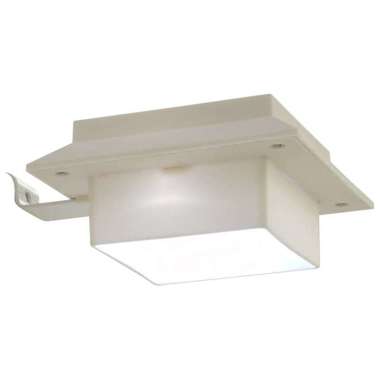   Kwadratowe lampy solarne na zewnątrz, 6 szt., LED, 12 cm, białe