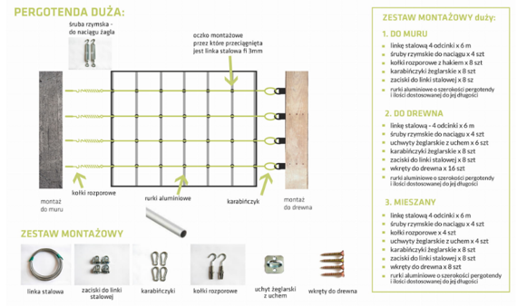 Roleta pozioma rzymska 3 x 4m BEŻOWA