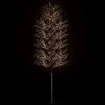   Drzewko z lampkami, 2000 LED, ciepły biały, kwiat wiśni, 500 cm