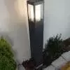 Lampa ogrodowa SQUER 55 czarna