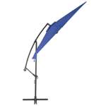   Parasol wiszący z aluminiowym słupkiem, 300 cm, niebieski