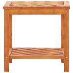   Stolik boczny z litego drewna akacjowego, 45 x 33 x 45 cm