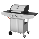 Grill gazowy 9,6W V1 SILVER