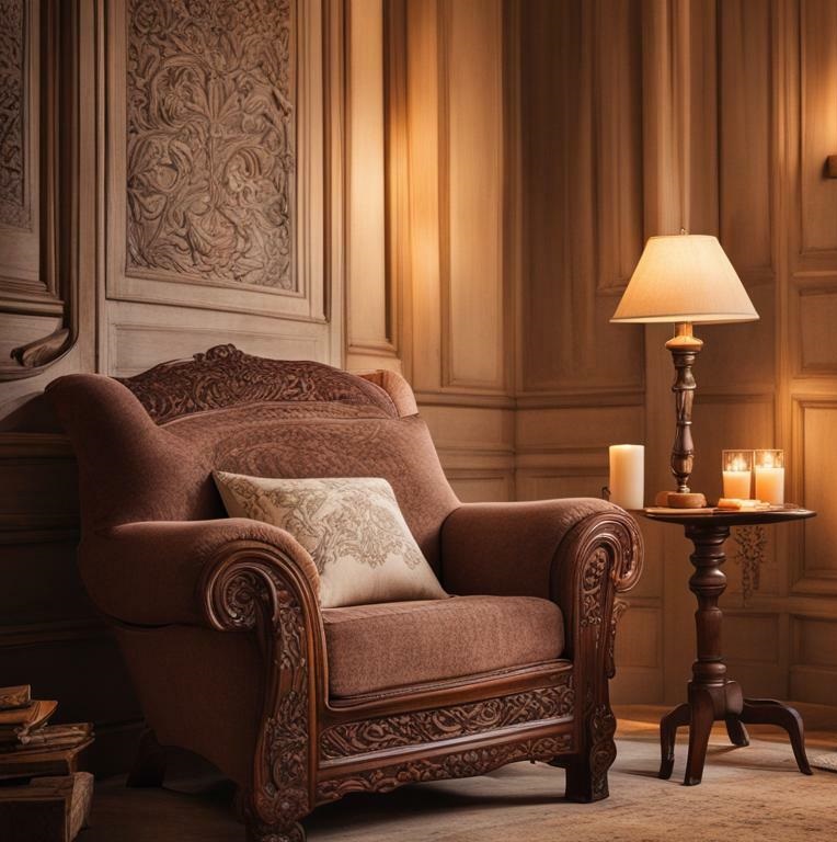 Tradycyjny fotel drewniany: elegancja i wygoda w jednym