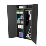 Szafa gospodarcza metalowa RAL 9005 100×200×40 cm