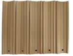 Listwa ogrodzeniowa pionowa 123x6 RD08 słomkowy