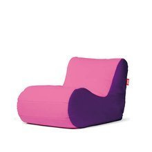FOTEL MILANO w kolorze fioletowo-różowym szer. 110cm X wys. 65cm X gł.80cm