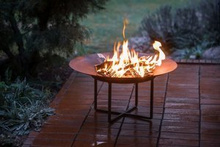 PALENISKO OGRODOWE NA OGNISKO DO GRILLA - RDZA