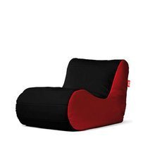 FOTEL MILANO czerwono-czarny szer. 110cm X wys. 65cm X gł.80cm