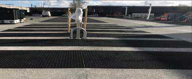 Kratka trawnikowa, zielona 50cm x 50cm x 5cm