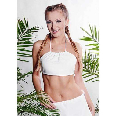 Biustonosz na saunę BEMBEA w 100% naturalna bawełna Yeye