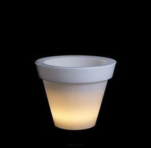 Donica podświetlana Grande 75 cm | światło ciepłe