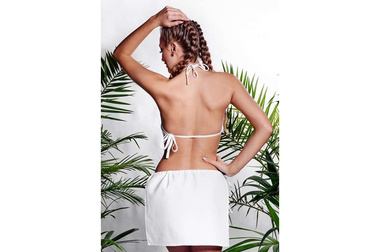 Biustonosz na saunę BEMBEA w 100% naturalna bawełna Yeye