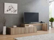 SZAFKA RTV DĄB TRUFLOWY 220CM