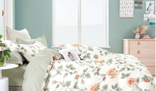 Pościel satyno-bawełna 220/200 RÓŻE