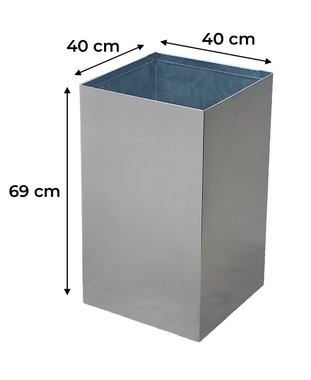 Elegancki loftowy kosz łazienka ,restauracja ,hotel 84x44x44