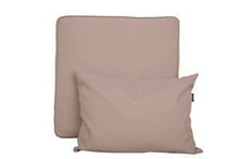 Poduszka siedziskowa + poduszka oparcie szary