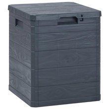 Skrzynia ogrodowa, 90 L, antracytowa