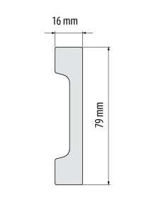 Listwa przypodłogowa ELEGANCE LPC 28