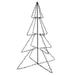   Ozdoba świąteczna w kształcie choinki, 240 LED, 115x150 cm