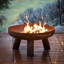 PALENISKO OGRODOWE NA OGNISKO DO GRILLA - RDZA