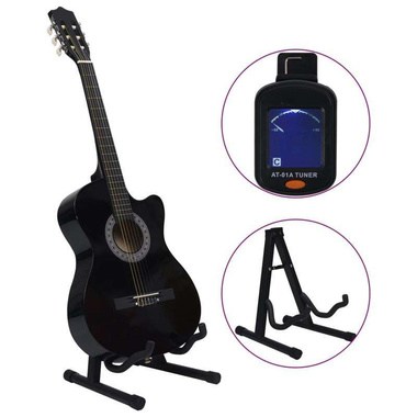   12-cz. zestaw z gitarą akustyczną z wycięciem, 6 strun, 38"