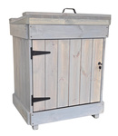 Drewniana Skrzynia Ogrodowa 68×53×83 cm