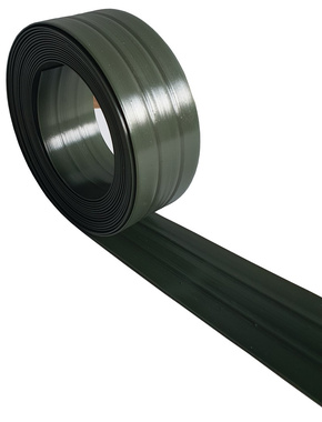 Pasek lamelowy z technorattanu w kolorze RD12 zielony szer.4,5 cm