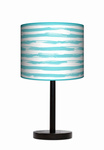 Lampa stołowa - nocna drewniana duża - Paintbrush