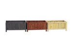 Donica drewniana 800x400x380 NATURALNY