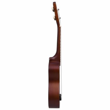   Ukulele sopranowe z pokrowcem, dla dzieci, ciemne drewno, 21"