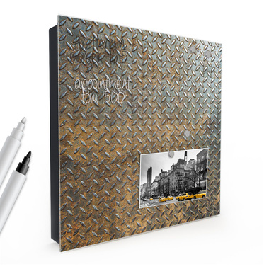 Skrzynka na klucze - Metalowa płyta