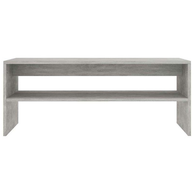   Stolik kawowy, betonowy szary, 100x40x40 cm, płyta wiórowa