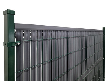 Listwy ogrodzeniowe pionowe szerokie 123 X 250 RD12 zielona