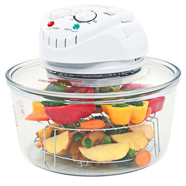   Halogenowy piekarnik konwekcyjny z pierścieniem, 1400 W, 17 L
