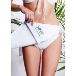 Spódnica na saunę z figami w 100% naturalna bawełna Yeye